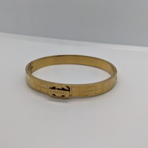 Gilded Texture Bangle