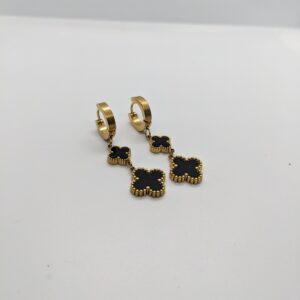 Clover Cascade Hoops