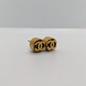 Golden Scroll Studs