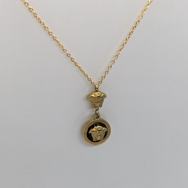 Eclipse Duo Pendant Necklace